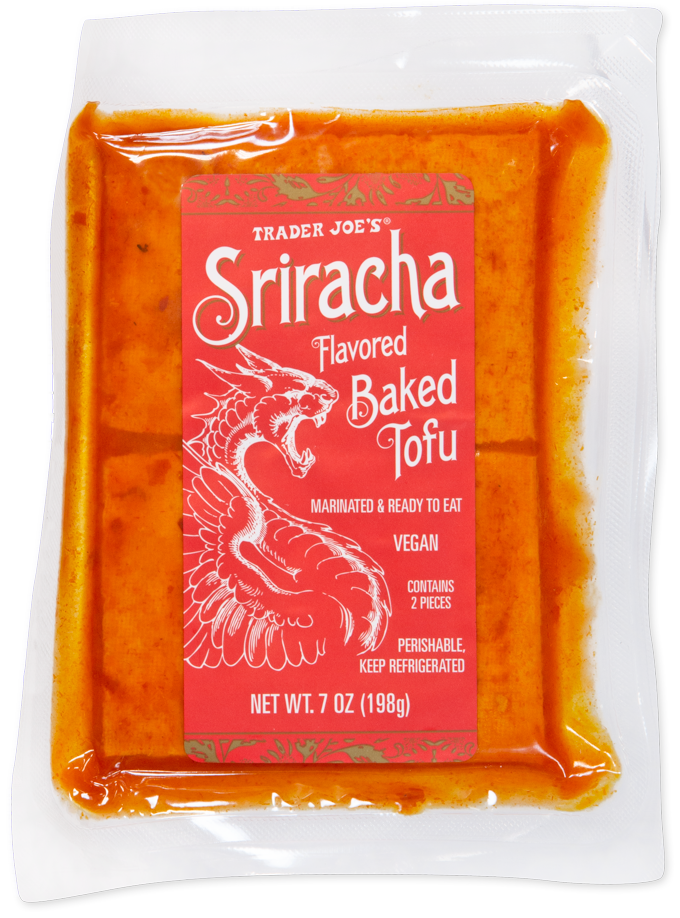 Sriracha Flavored Baked Tofu