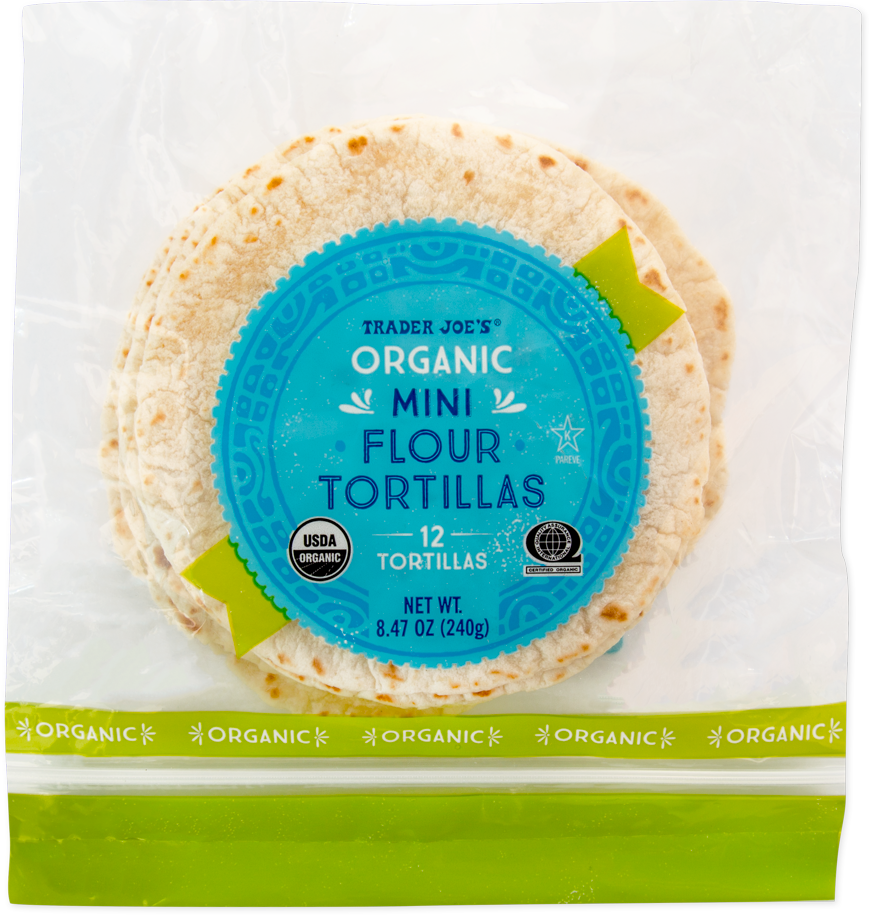 Organic Mini Flour Tortillas