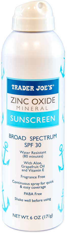 Zinc Oxide Mineral Sunscreen Spray SPF 30