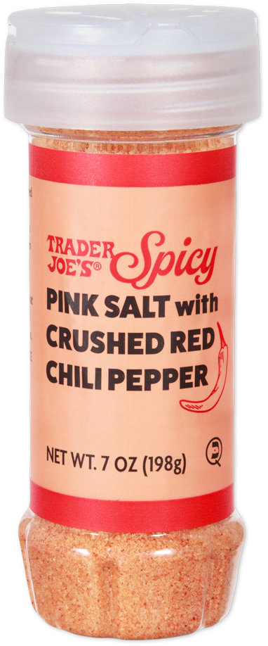 Spicy Pink Salt with Crushed Red Chili Pepper