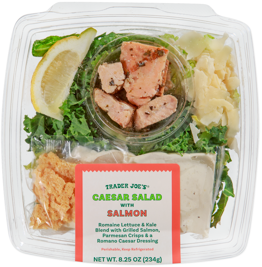 Caesar Salad with Salmon