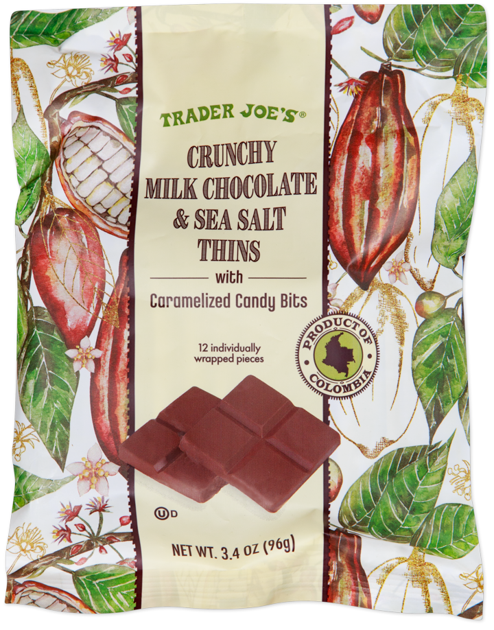 Crunchy Milk Chocolate & Sea Salt Thins