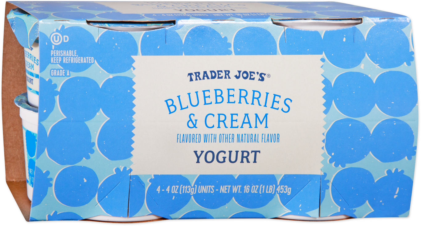 Blueberries & Cream Yogurt