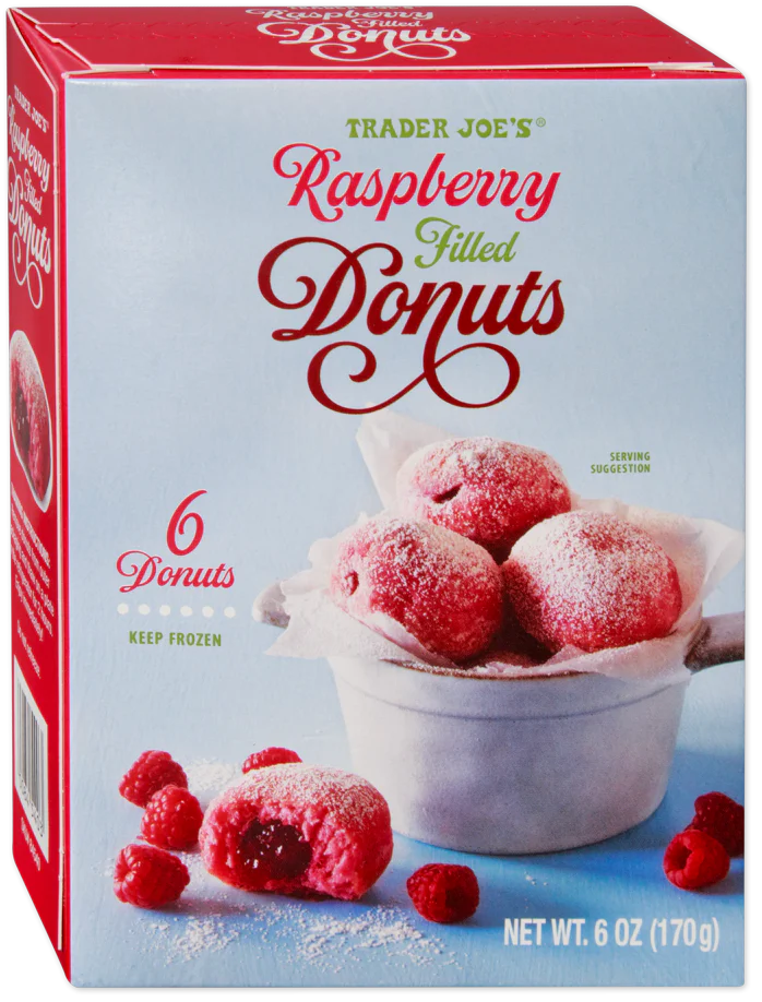 Raspberry Filled Donuts