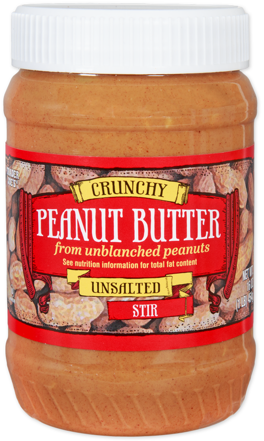 Crunchy Peanut Butter Unsalted