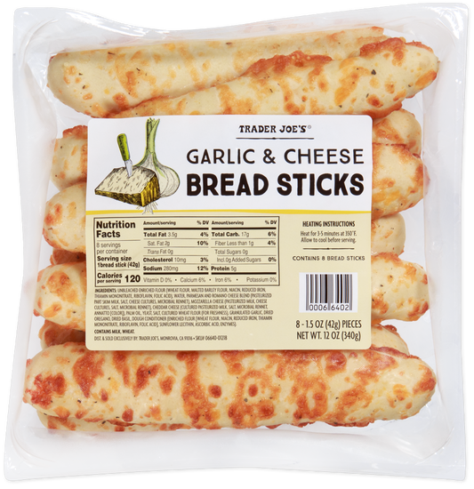 Garlic & Cheese Bread Sticks