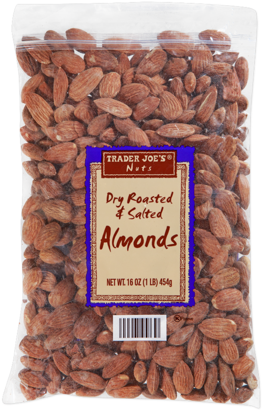 Dry Roasted & Salted Almonds