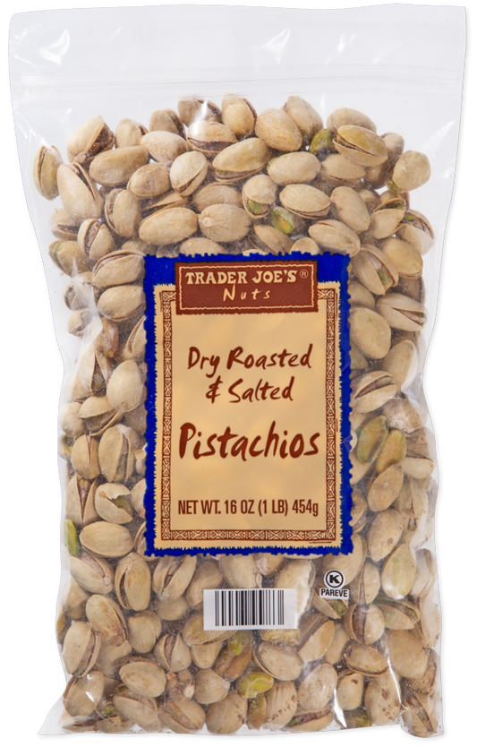 Dry Roasted & Salted Pistachios