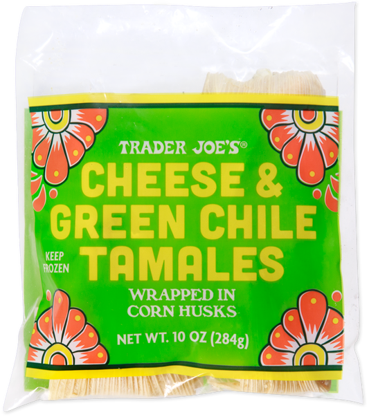 Cheese & Green Chile Tamales