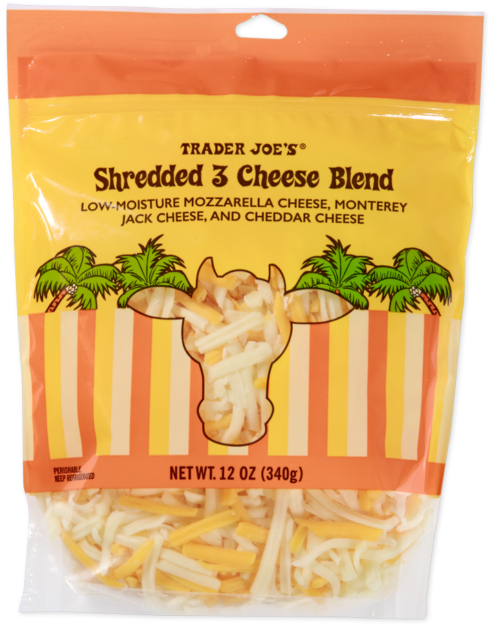 Shredded 3 Cheese Blend