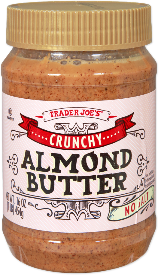 Crunchy Almond Butter No Salt