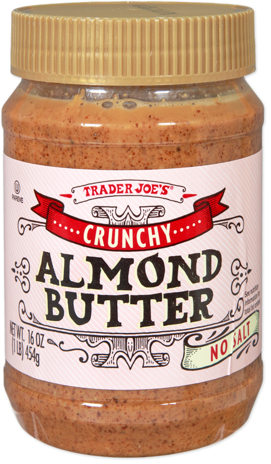Crunchy Almond Butter No Salt