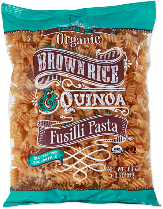 Organic Brown Rice & Quinoa Fusilli Pasta