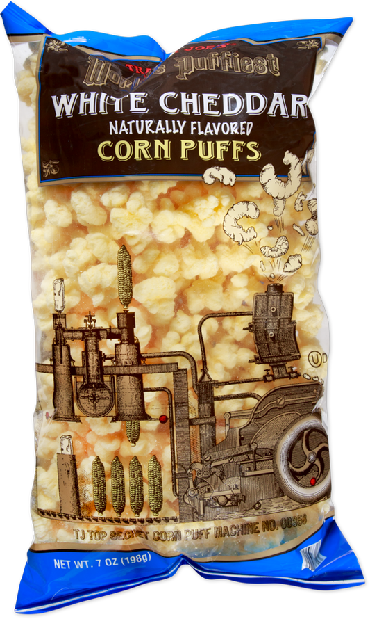 World's Puffiest White Cheddar Corn Puffs