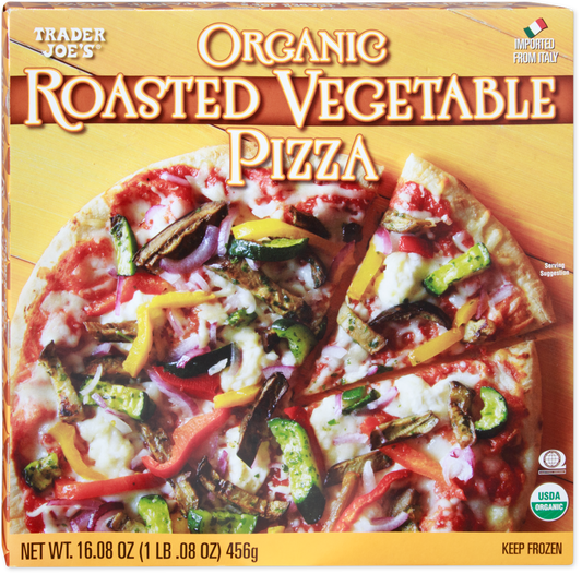 Organic Roasted Vegetable Pizza