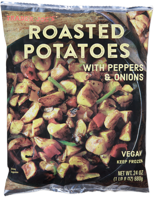 Roasted Potatoes with Peppers & Onions