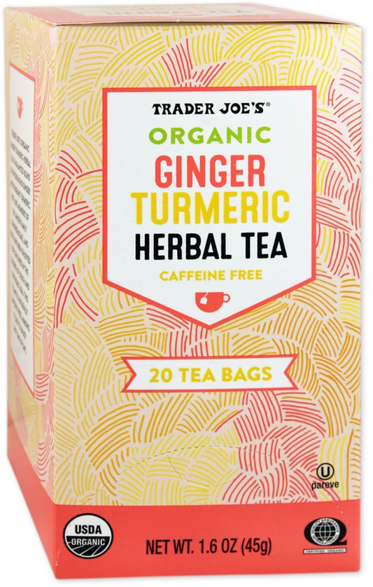 Organic Ginger Turmeric Herbal Tea
