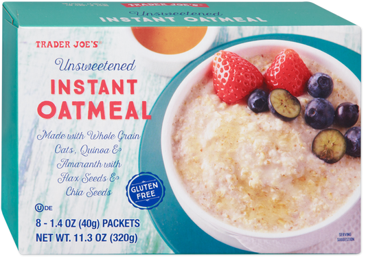 Unsweetened Instant Oatmeal
