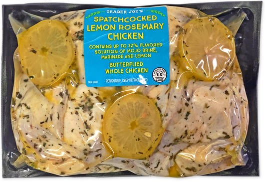 Spatchcocked Lemon Rosemary Chicken