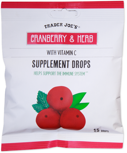 Cranberry & Herb Supplement Drops
