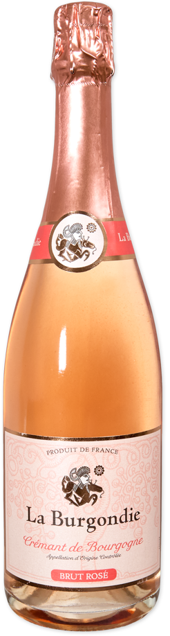 La Burgondie Cremant De Bourgogne Rose Brut