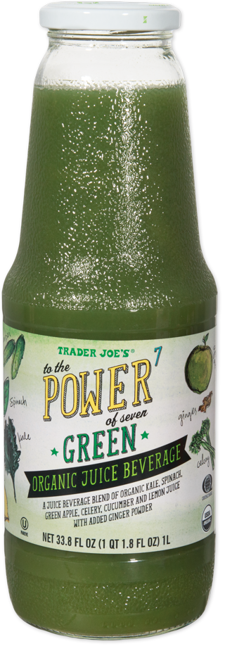 To The Power of 7 Green Organic Juice Beverage