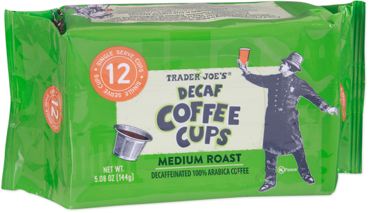 Joe's Decaf Coffee Cups