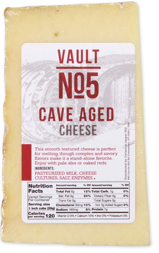 Jasper Hill Vault No 5 Cave Aged Cheese