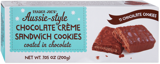 Aussie-Style Chocolate Crème Sandwich Cookies