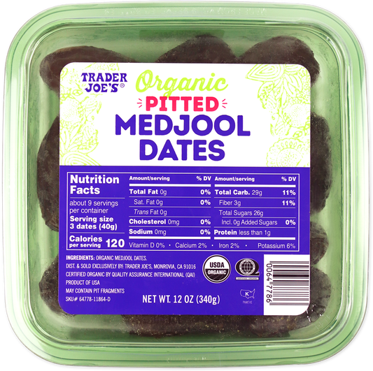 Organic Pitted Medjool Dates
