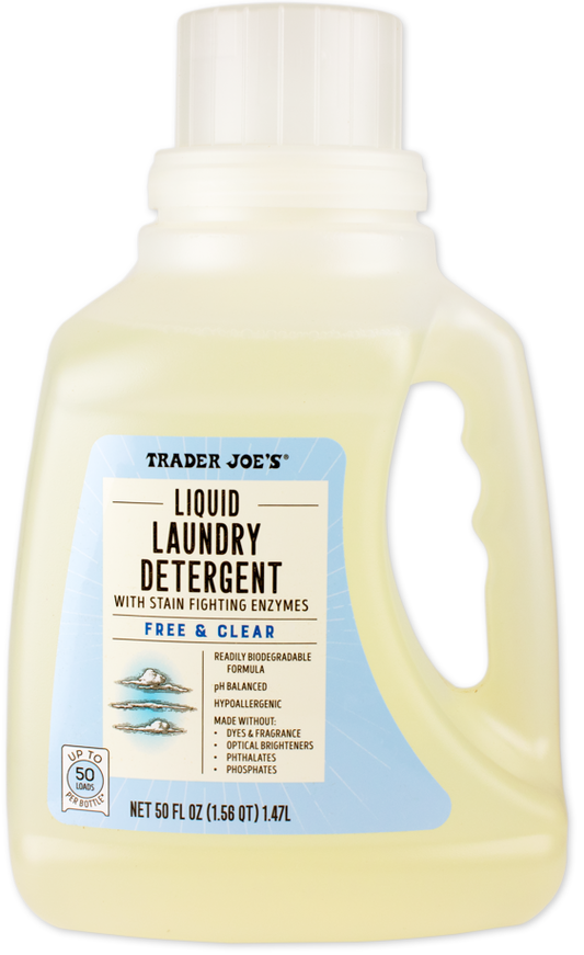 Liquid Laundry Detergent Free & Clear
