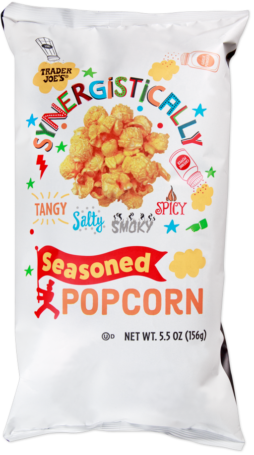 Synergistically Seasoned Popcorn