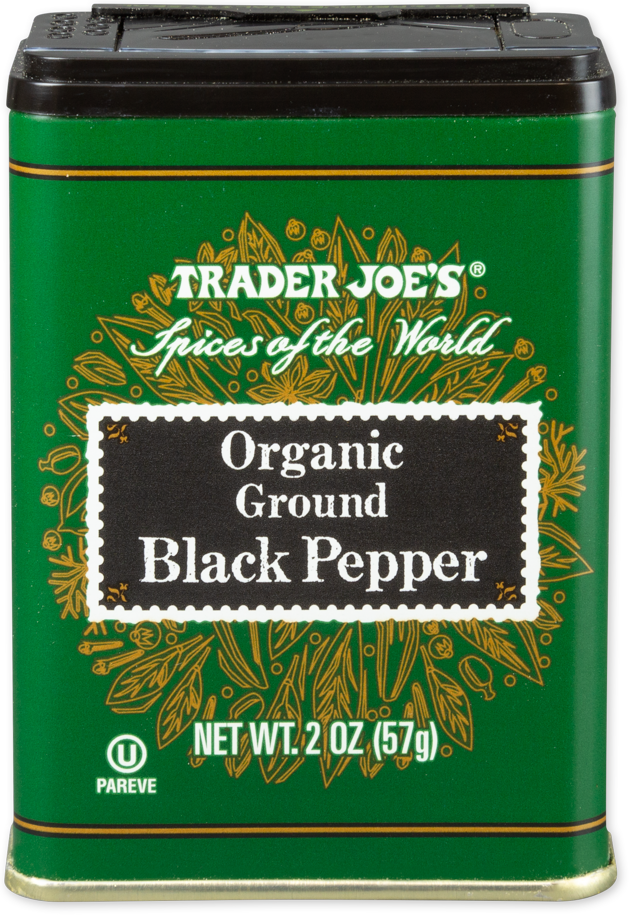 Organic Ground Black Pepper