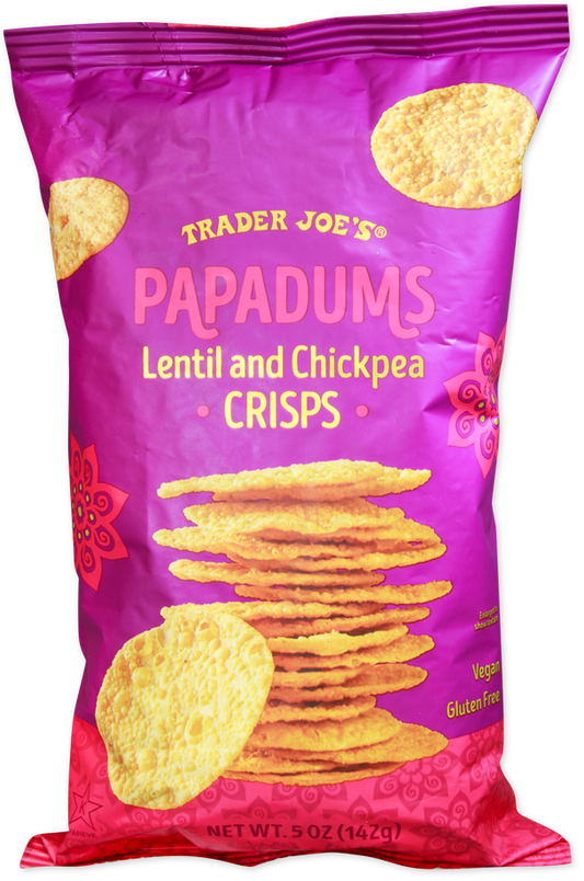 Papadums Lentil and Chickpea Crisps