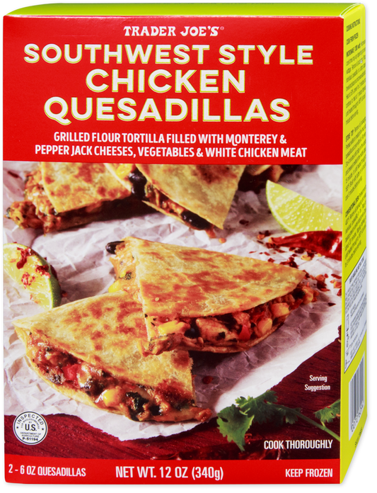 Southwest Style Chicken Quesadillas