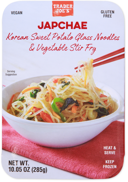 Japchae Korean Glass Noodles & Vegetable Stir Fry