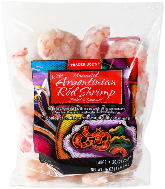 Wild Raw Argentinian Red Shrimp