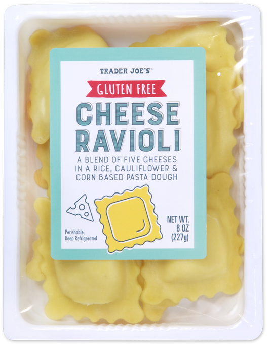 Gluten Free Cheese Ravioli