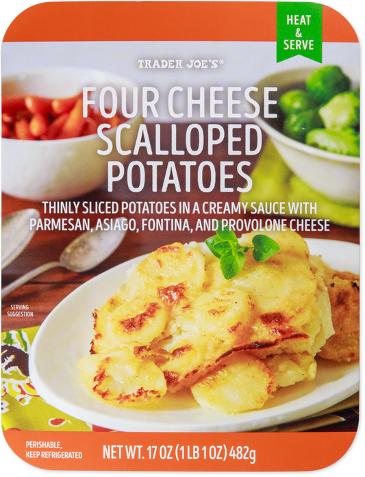 Four Cheese Scalloped Potatoes