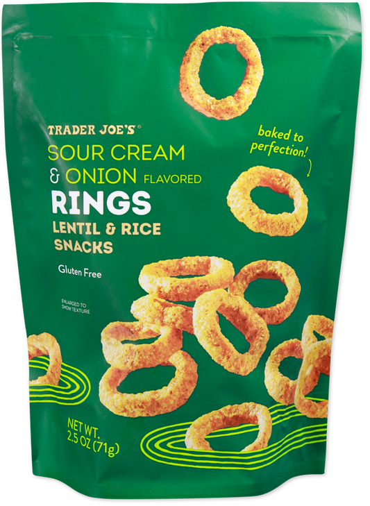 Sour Cream & Onion Flavored Rings