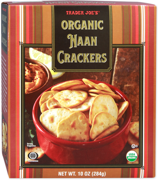 Organic Naan Crackers