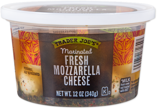 Marinated Fresh 
Mozzarella Cheese