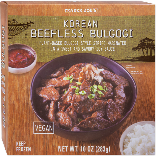 Korean Beefless Bulgogi