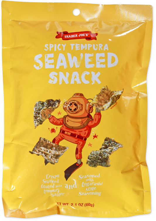 Spicy Tempura Seaweed Snack