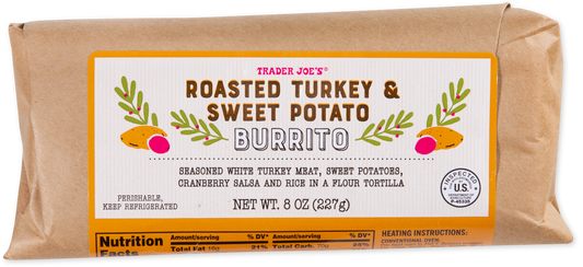 Roasted Turkey & Sweet Potato Burrito