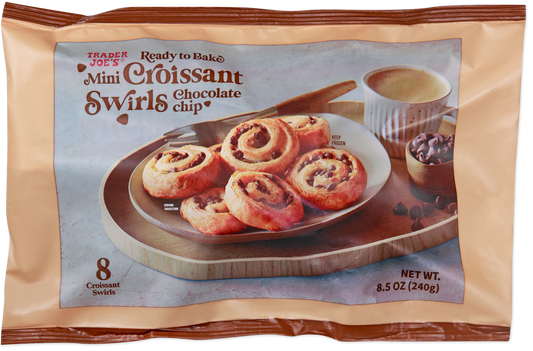 Mini Chocolate Chip Croissant Swirls