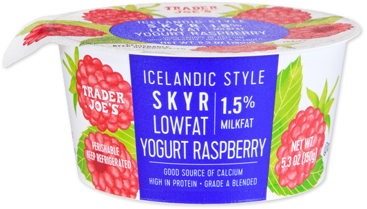 Icelandic Style Skyr Lowfat Raspberry Yogurt