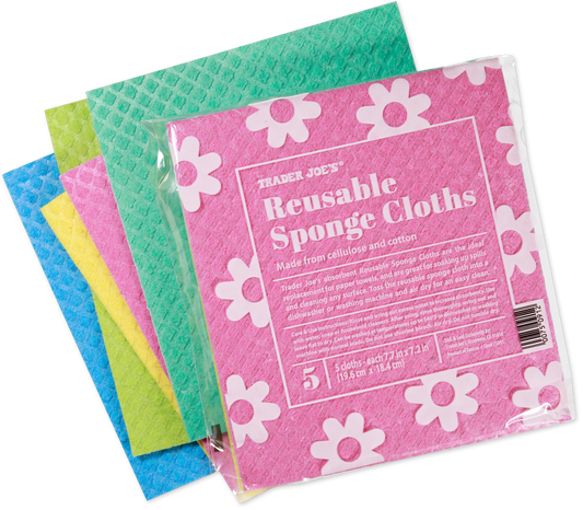 Reusable Sponge Cloths