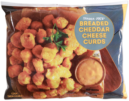 Breaded Cheddar Cheese Curds