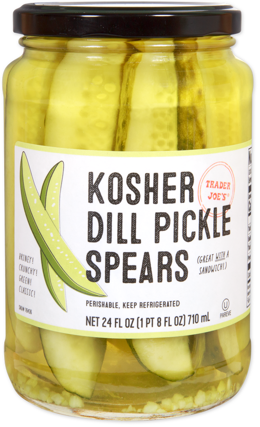 Kosher Dill Pickle Spears